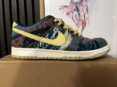 Size UK 9 - Nike Dunk Low Lemon Wash Community Garden