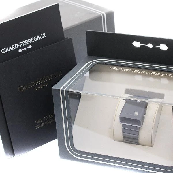 Girard Perregaux — Girard-Perregaux 39800-32-001-32A 33mm Ceramic Black Dial Quartz Watch #C16313