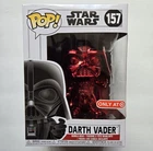 Funko Pop! Star Wars Darth Vader #157 Target Red Chrome Exclusive Vaulted Figure