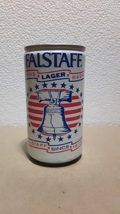 Falstaff Lager Beer Can, empty, by General Brewing Co., San Francisco, CA. 