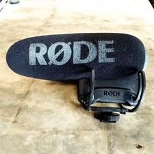 Rode Condenser Microphone Black 3.5mm Jack Used