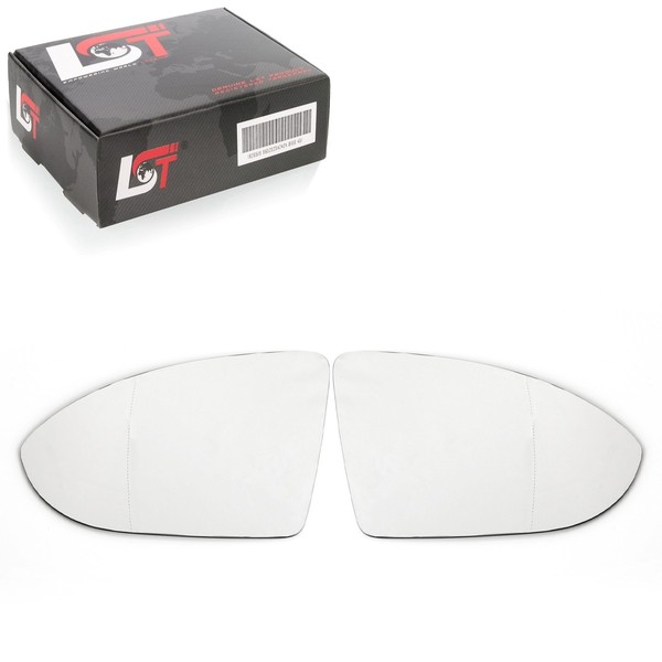 2X Seitenspiegel Spiegelglas Zum Kleben Set AsphäRisch FüR VW Touran 5T1-image