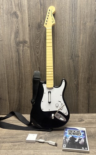 Guitare Sans Fil Fender Stratocaster Pour Rockband Sur Nintendo Wii - Occasion