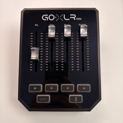 TC-Helicon GoXLR Mini USB Audio Interface Desktop Mixer + XLR cable