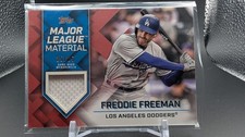 2022 Topps Update Freddie Freeman Major League Material Relic Red Parallel 25/25
