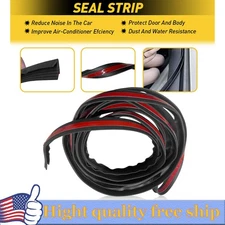 4M For Honda V-Type Door Side Window Trim Edge Moulding Seal Strip Rubber S