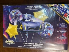 Batwheels 5 Piece Anagram Balloon Bouquet Birthday Party Decorations Supplies