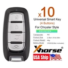 5x Xhorse XM38 For Chrysler Universal Smart Key 4 Buttons XSCH01EN for VVDI MINI