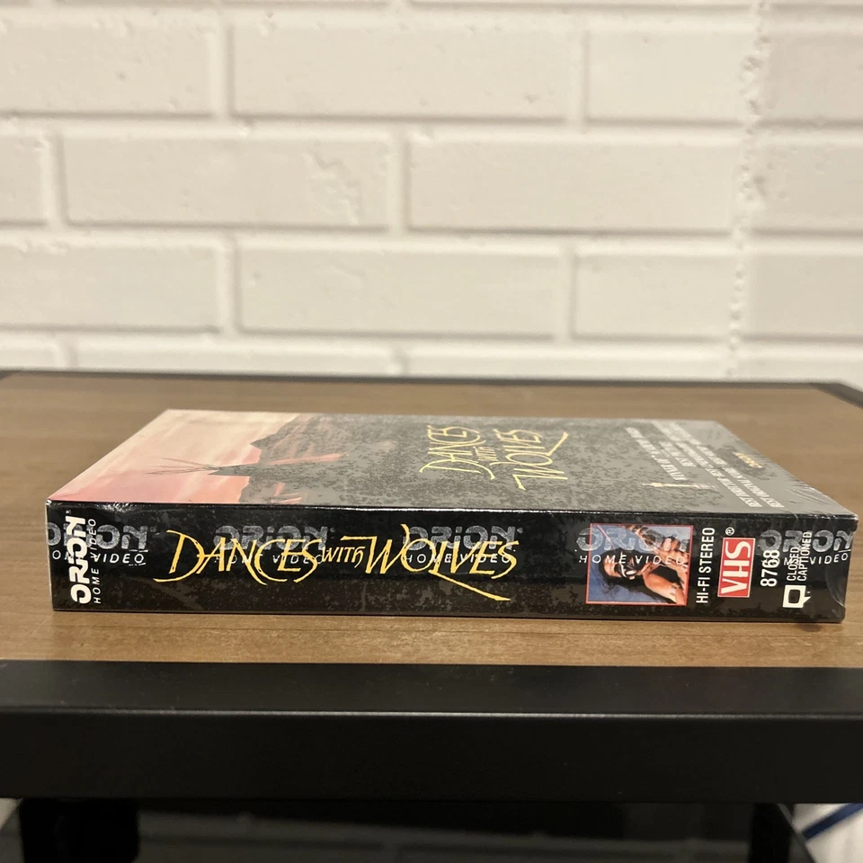 SEALED Dances with Wolves (VHS, 1990) with Orion Watermark - Image 3 of 4