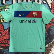 Camiseta visitante Barcelona 2010/2012 talla GRANDE
