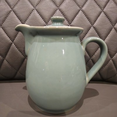 Denby Vintage Regency Grün Kaffeekanne mit Deckel Made In England