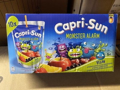 Capri Sun, Original mit Plastikstrohhalm, Monster-Alarm, 10 Stück