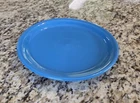 Fiestaware Peacock Bistro Coupe Luncheon Plate Discontinued Color  Homer Laughli
