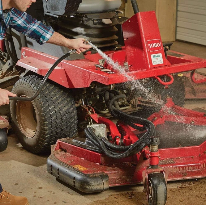 Pack 10 boquillas metálicas rociadoras con frente roscado para manguera jardín Foto 4 de 4