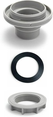 Pool Threaded Strainer Connector Kit, for Intex Above Ground Swimming Pool Hose