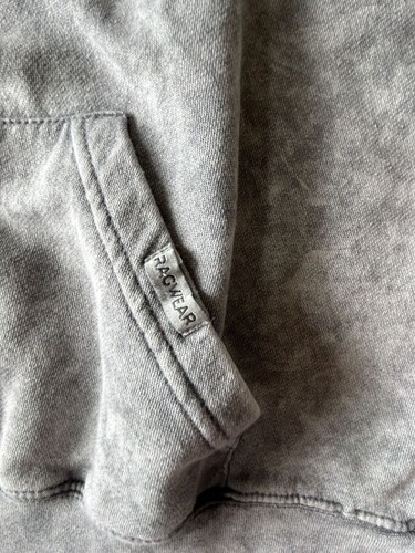 Breckenridge Hoodie Ragwear Sz Large Colorado Gray Drawstring Hood Front Pocket - Picture 3 of 10