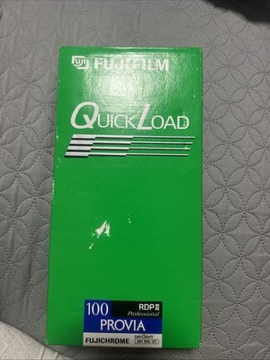 FUJI Provia 100 RDPII Professional Quickload 20 Sheets 10.2x12.7 (4x5) EXP 01-97