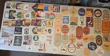 Beer Coasters Advertising Lot Over 150+ Coasters Budweiser Schlitz Miller Micro