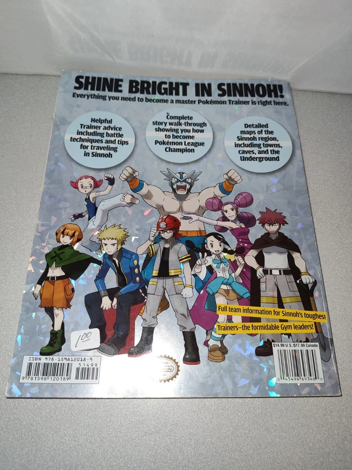 The Official Nintendo Ds Pokemon Versión Diamante y Perla Guía del Jugador (Sin Mapa) Foto 2 de 4