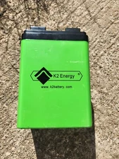 K2 Energy LIFEPO4 Lithium Iron Phosphate Battery 12V 19Ah, BMS, K2B12V19EB 12.8V
