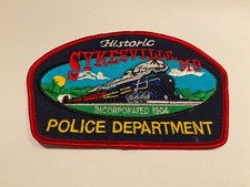 Train Sykesville Police State Maryland MD Colorful