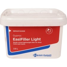 Gyproc Easi-Fill 60 45 20 Filler Plaster Ready Mixed Multi-Purpose EasiFil 10KG