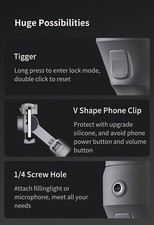 TOALLIN 3-Axis Gimbal Stabilizer with Face Tracking, Gesture Control,AI Tracking — image 12