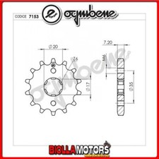 367153016 16 STEP TRANSMISSION SPROCKET 428 HONDA CBF 125 2010- 125CC