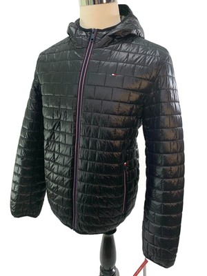 tommy hilfiger hooded down bomber