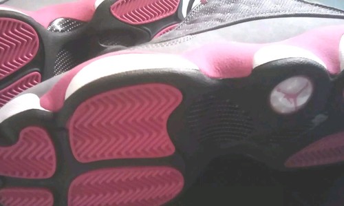 Air Jordan Youth 13 (GS) Cool Grey Pink White Size 6.5Y - Picture 12 of 17