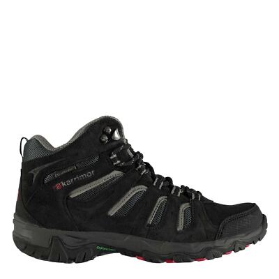 Karrimor Kids Mount Mid Junior Walking Shoes Boots Lace Up