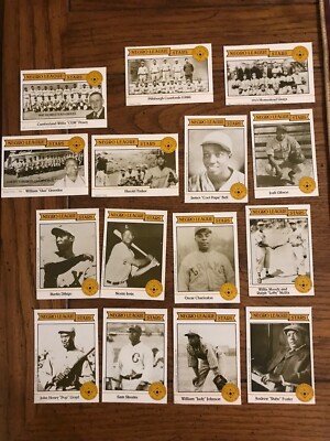 Pitt Crawfords Negro League 1988 Pirates Issue (Sale Is For Card In Title)(4080)