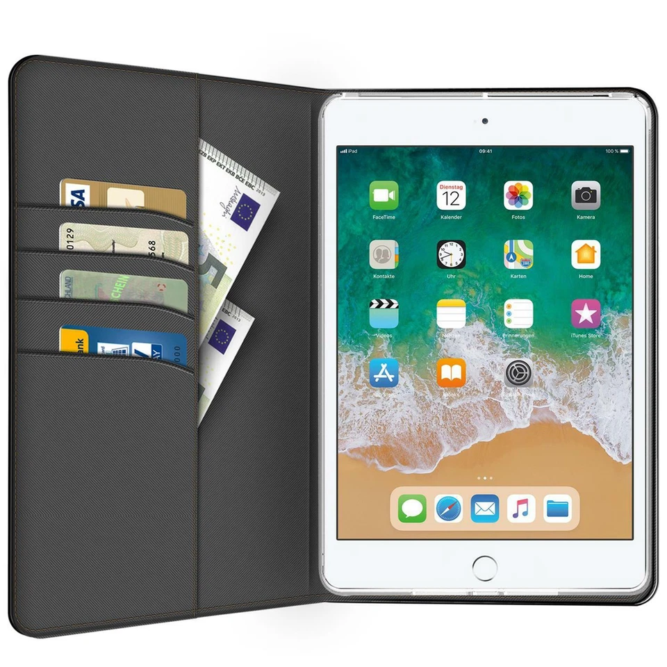 Housse de Protection Pour Apple IPAD Air 2 Pliage Étui Livre Case - Photo 3/4