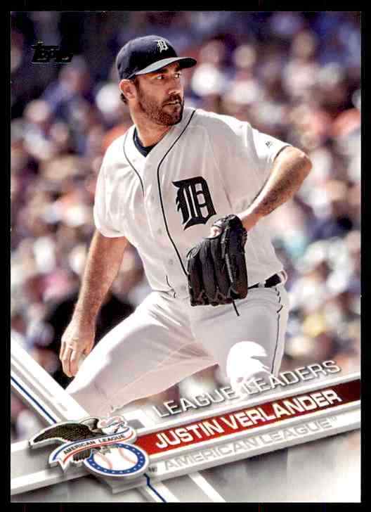 2017 Topps Series 1 Justin Verlander LL #159 Detroit Tigers