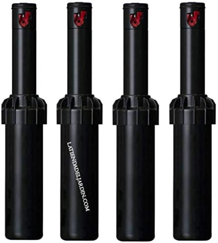 Suinga 4 x Irrigatore Hunter PGJ-04 1/2", portata 4,3-11,6 m, nero