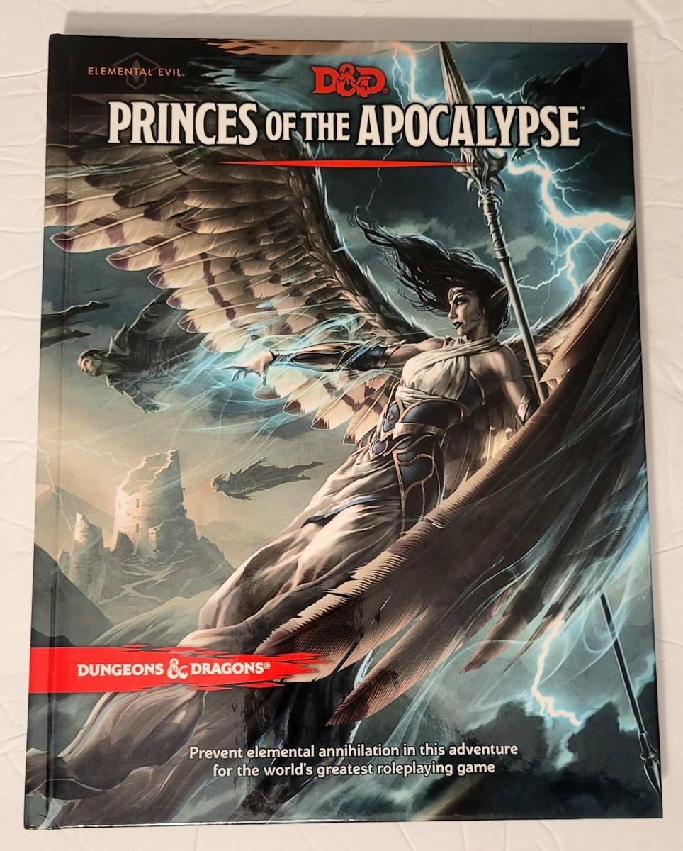 Princes of the Apocalypse by Dungeons & Dragons (2015, Hardcover