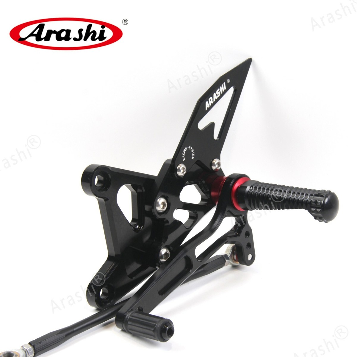 Arashi V2.0 Footrest Rearsets Foot Pegs For Kawasaki ZX6R ZX636