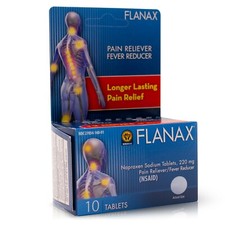 FLANAX✅10 Tablets Pain Reliever, Fever Reducer