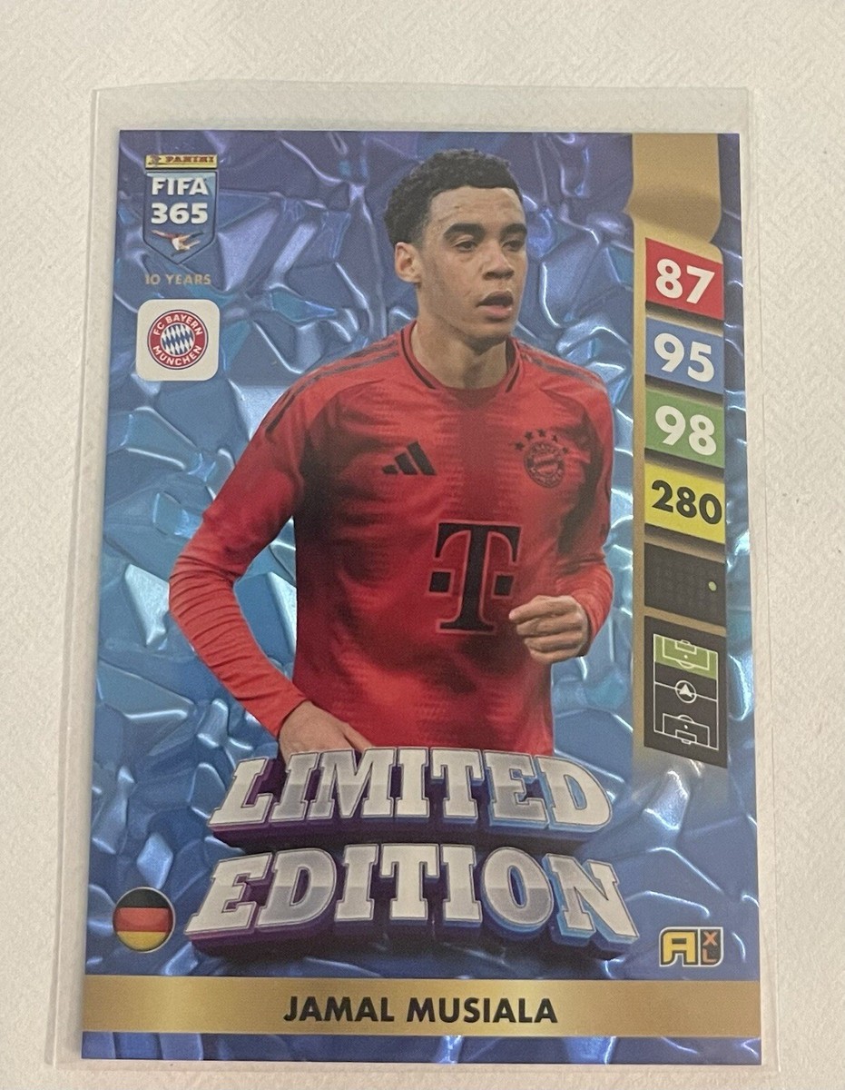jamal musiala limited edition card Topps Match Attax 24/25 - Starter Bundle Match Attax 2025 2026 Jamal