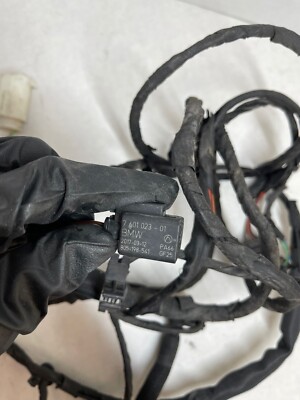 ✓ 16-19 BMW REAR BUMPER AND WIRE WIRING HARNESS CABLE 6836441 OEM  