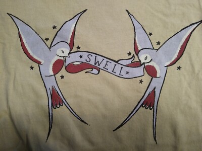 Vintage Band Shirt 90s ''Swell'' - For all the beautiful people; David Freel
