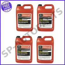 4 Gallon Engine Coolant Antifreeze Motorcraft Yellow Pre diluted for FORD