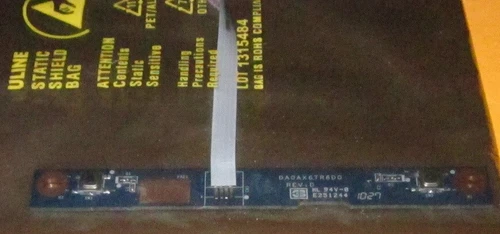HP Pavillion G72 Touchpad Button Board - DA0AX6TR6D0
