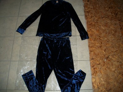 crushed velvet sweatsuit