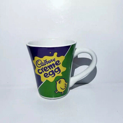 Cadbury Creme Eierbecher Vintage Fun Geschenk Küche Kaffee Tee Tasse Küken Design selten
