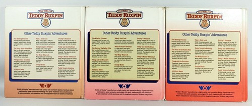 Vintage TEDDY RUXPIN Kids Book Lot Of 3 | Hardcover 1985 - Picture 2 of 12
