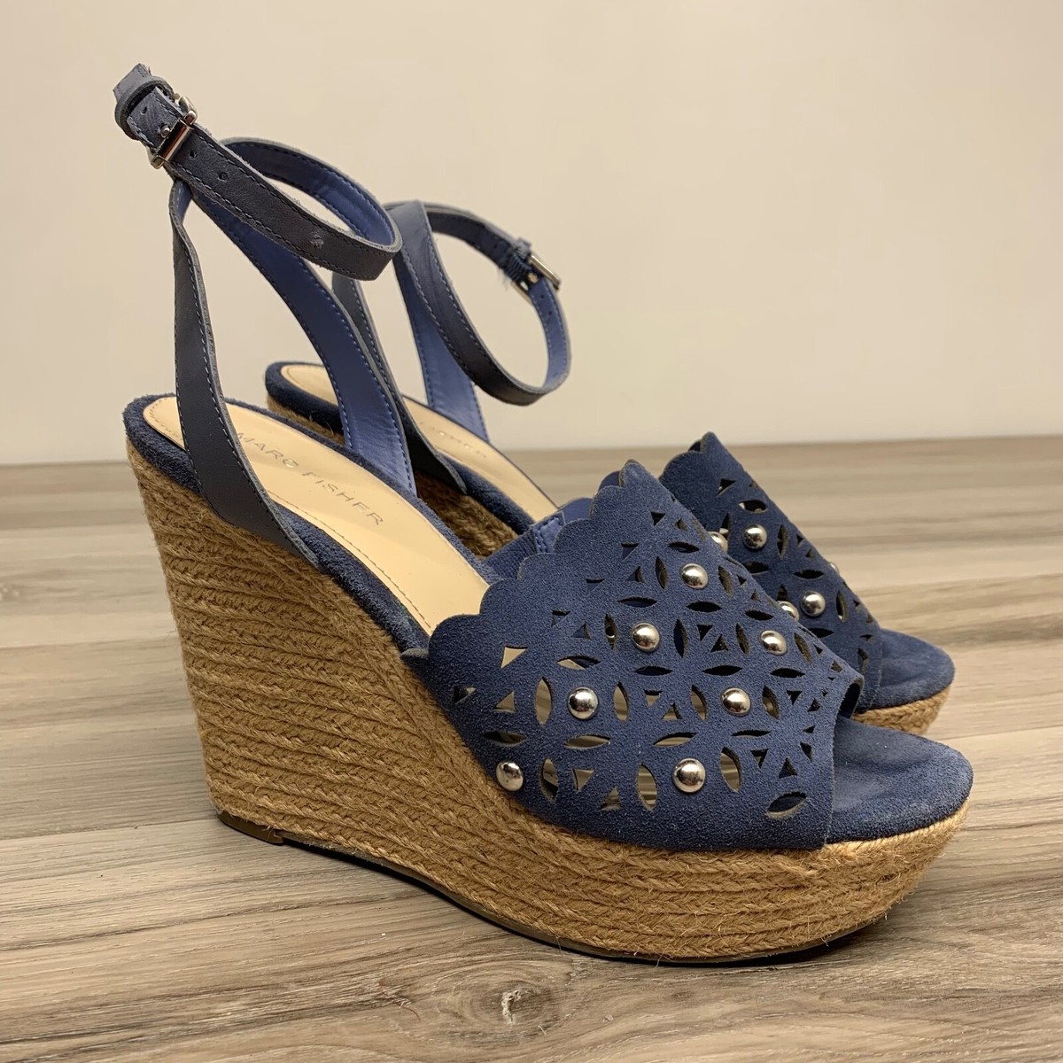 Marc Fisher LTD Women's Palyca Heeled Sandals – Woven Detail Open-Toe Block Heel Dress Sandals For Summer & Events - View #5