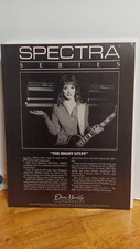 SPECTRA GUITAR AMPLIFIERS NANCY WILSON OF HEART   PRINT AD  11 X 8.5    D2