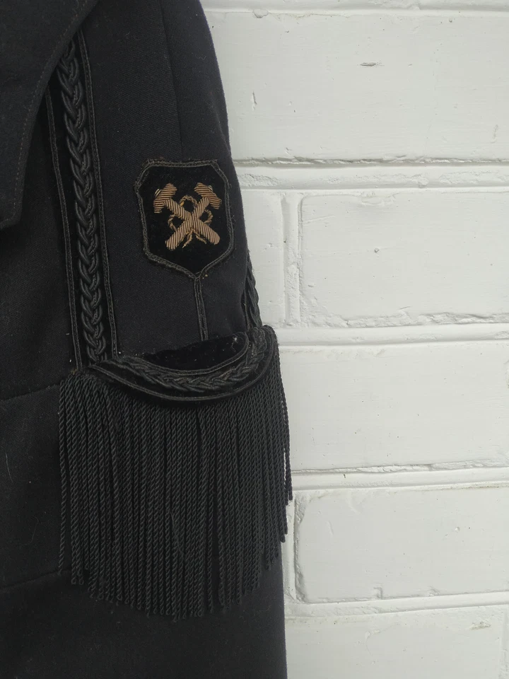 Antique Austrian  bergmann Mining Miner Bergbau Uniform  Jacket  - Image 3 of 4