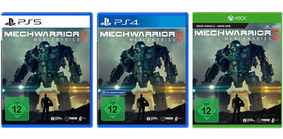 MechWarrior 5: Mercenaries | NEU & OVP | PS5 / PS4 / XBox Series X & ONE | Mech